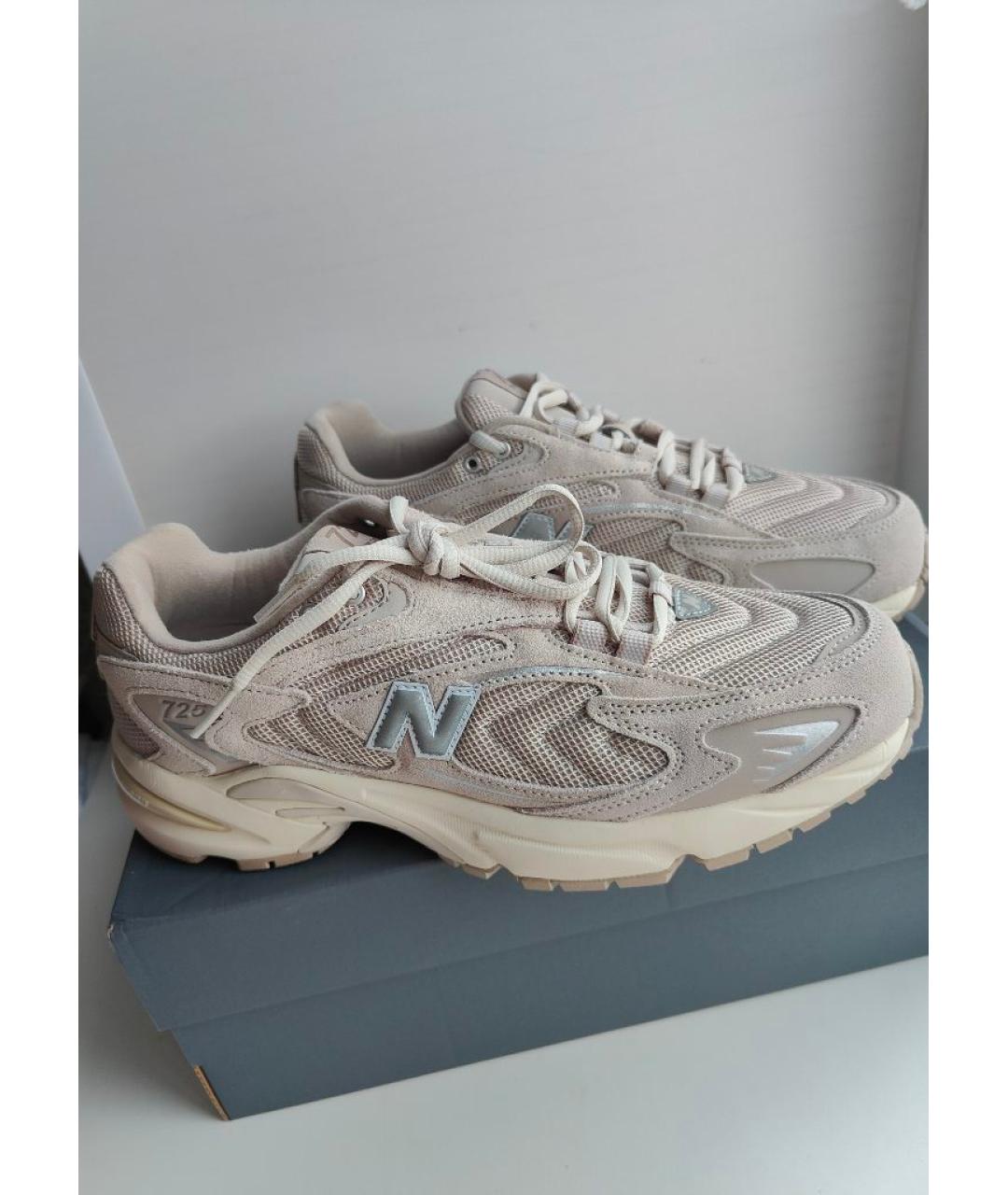 NEW BALANCE Бежевые низкие кроссовки / кеды, фото 8