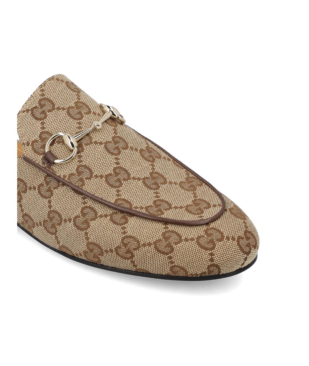 GUCCI Бежевые мюли, фото 3