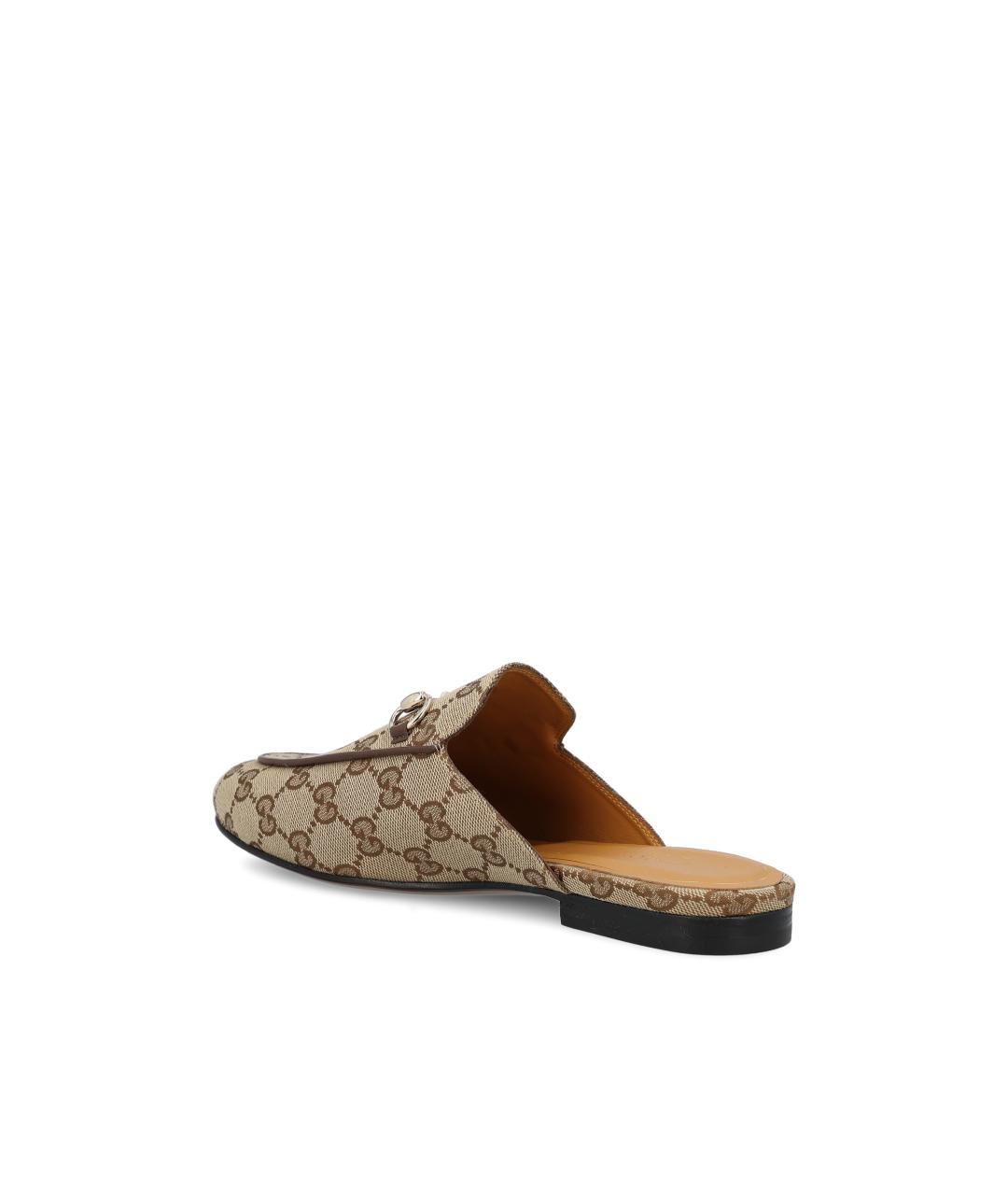 GUCCI Бежевые мюли, фото 4