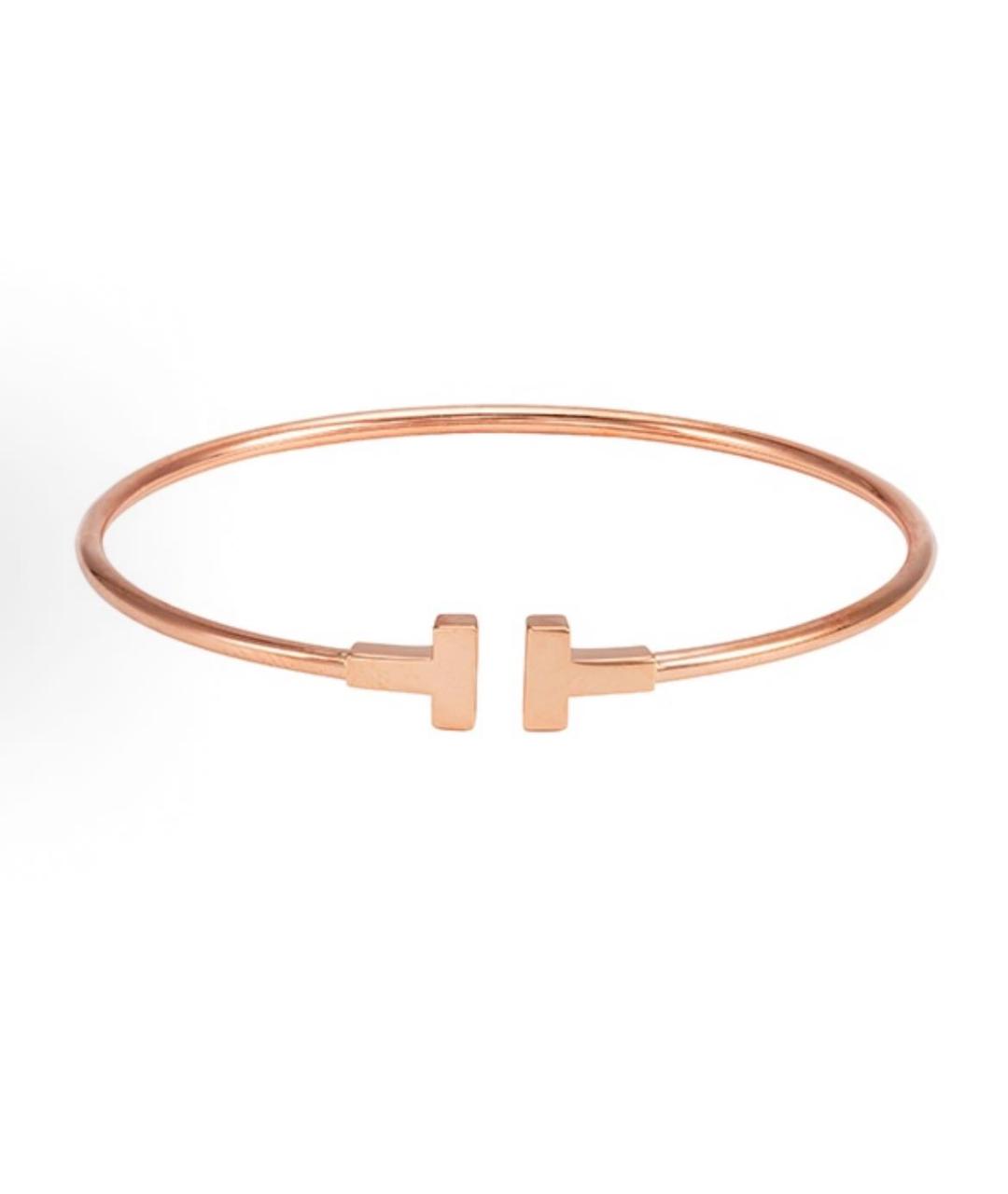 TIFFANY&CO Золотой браслет из розового золота, фото 9