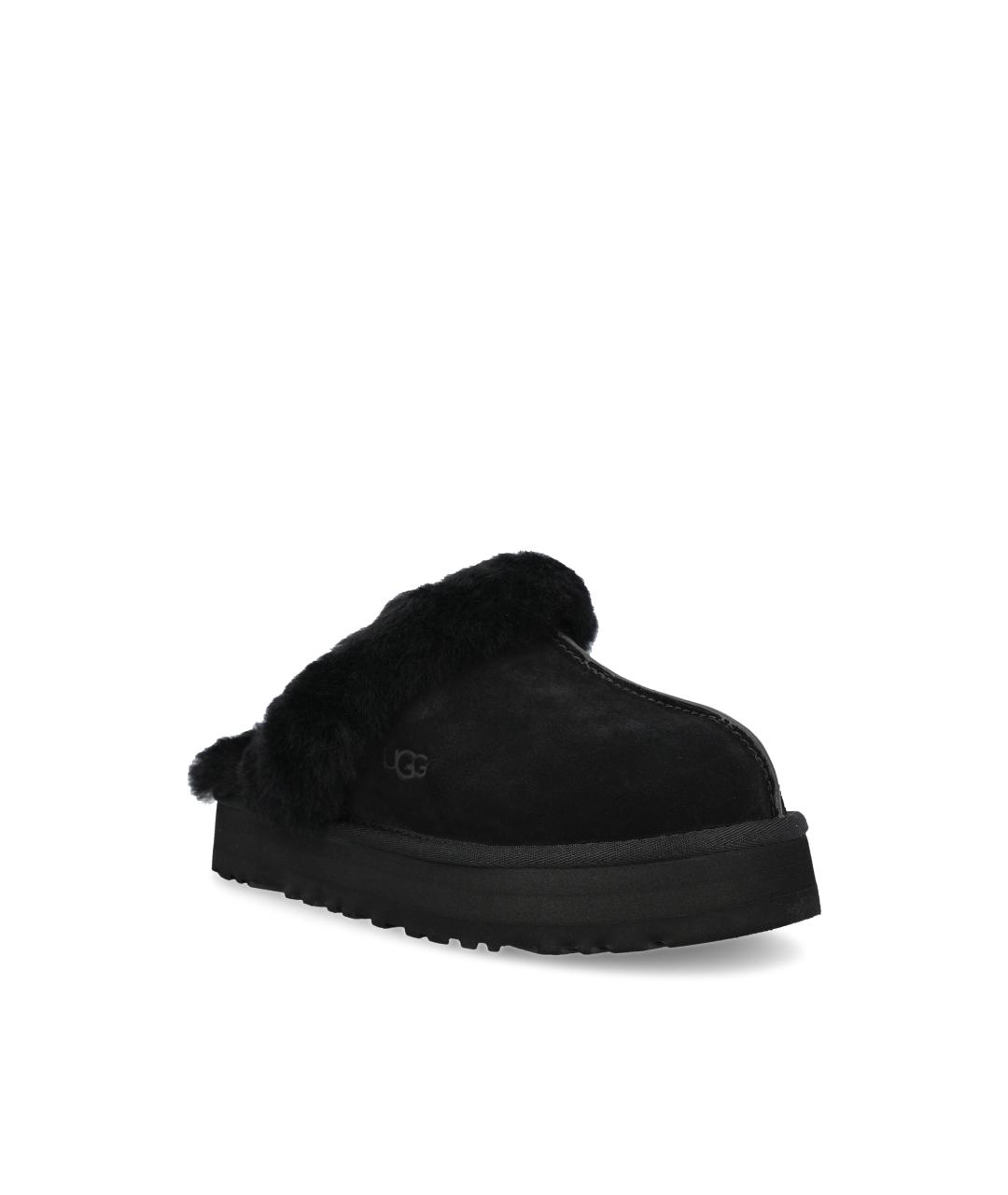UGG AUSTRALIA Черные замшевые мюли, фото 2