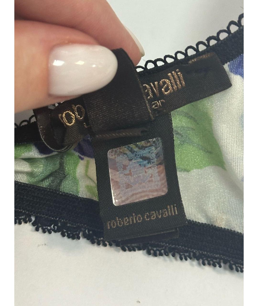 ROBERTO CAVALLI Белый бюстгалтеры, фото 4