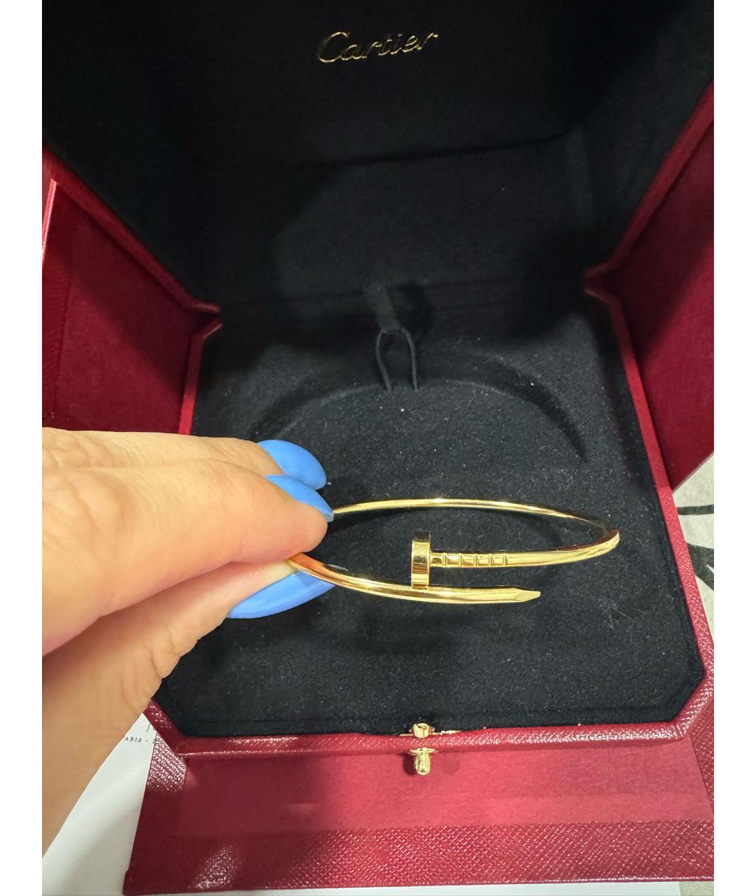 CARTIER Золотой браслет из желтого золота, фото 5