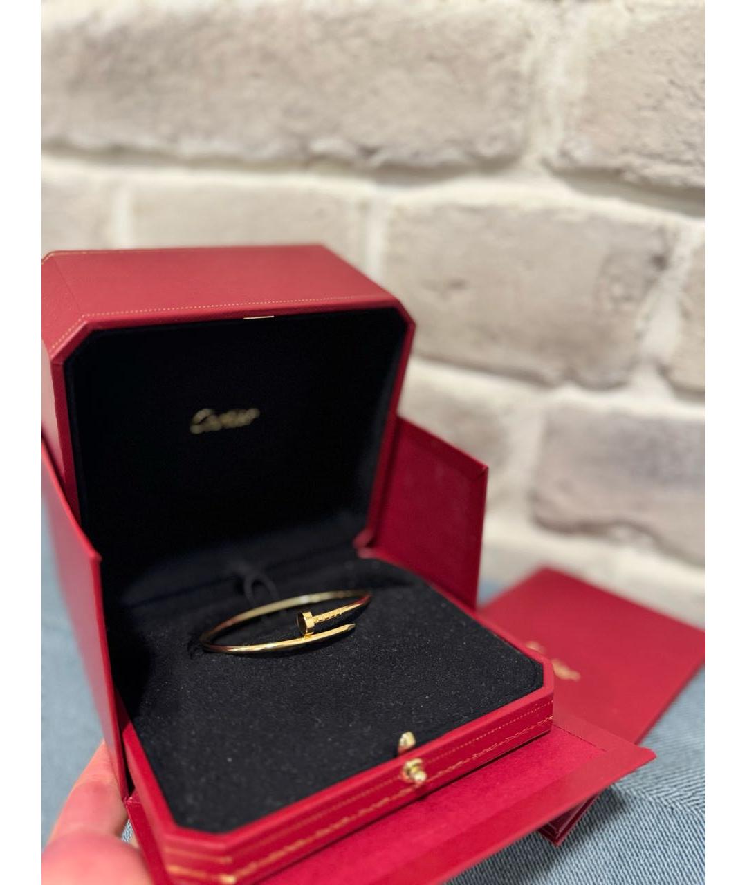 CARTIER Золотой браслет из желтого золота, фото 2