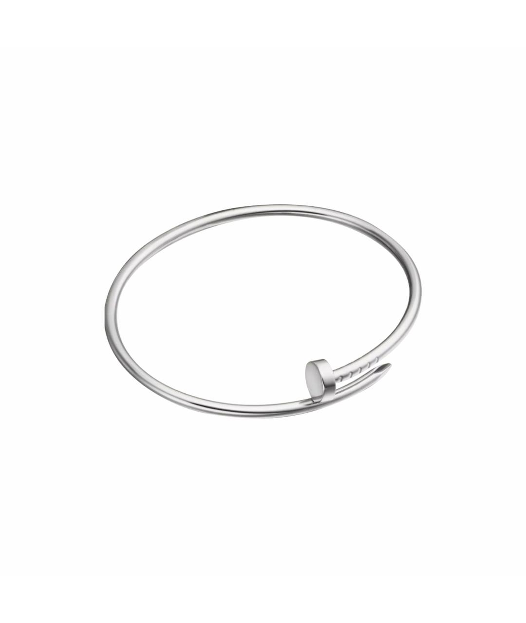 CARTIER Белый браслет из белого золота, фото 1