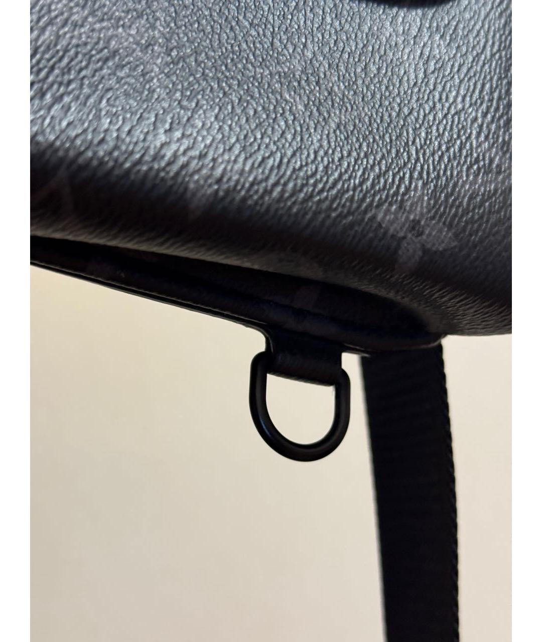 LOUIS VUITTON Черная сумка на плечо, фото 5