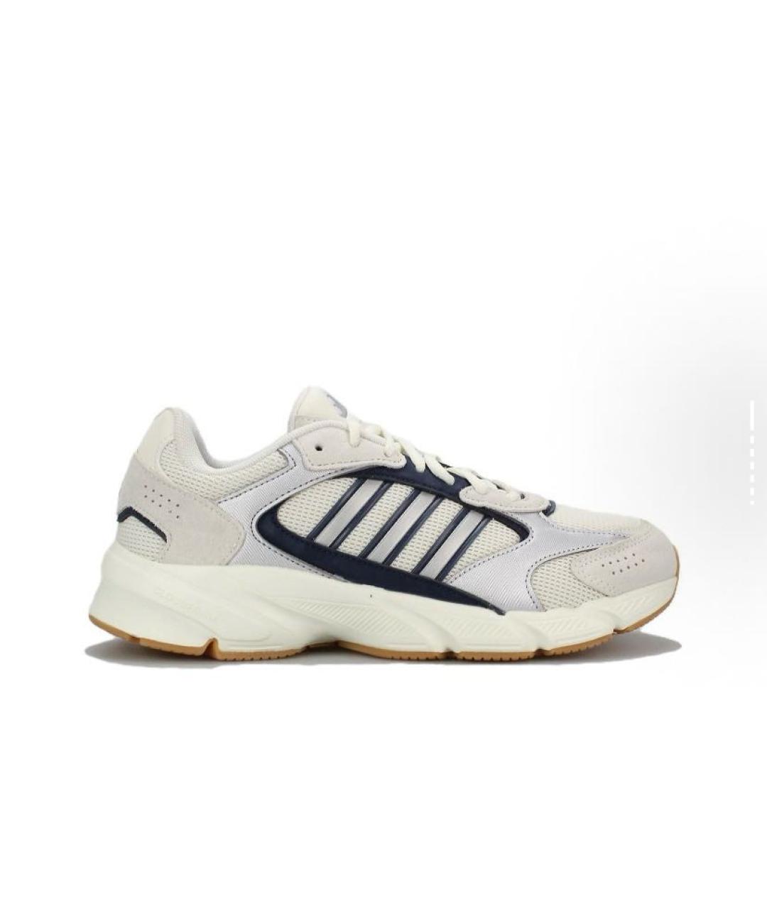 ADIDAS Белые текстильные низкие кроссовки / кеды, фото 7