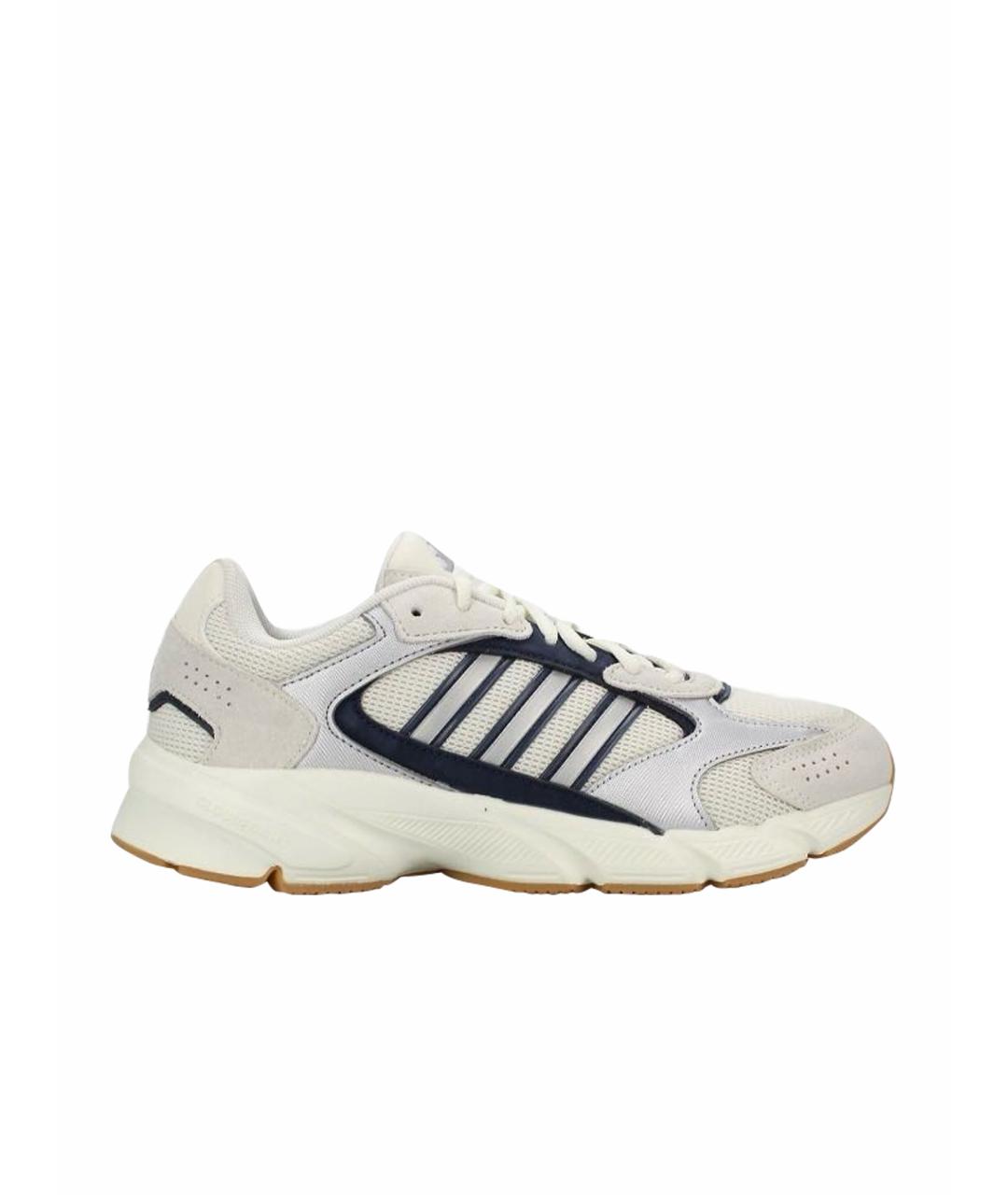ADIDAS Белые текстильные низкие кроссовки / кеды, фото 1