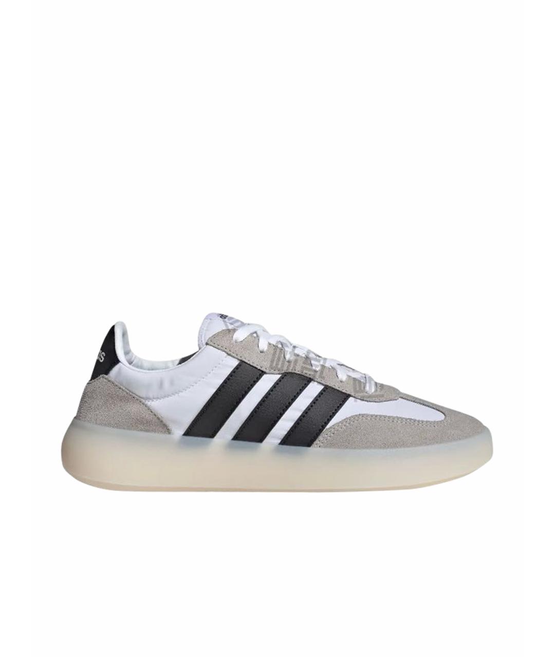 ADIDAS Белые текстильные низкие кроссовки / кеды, фото 1