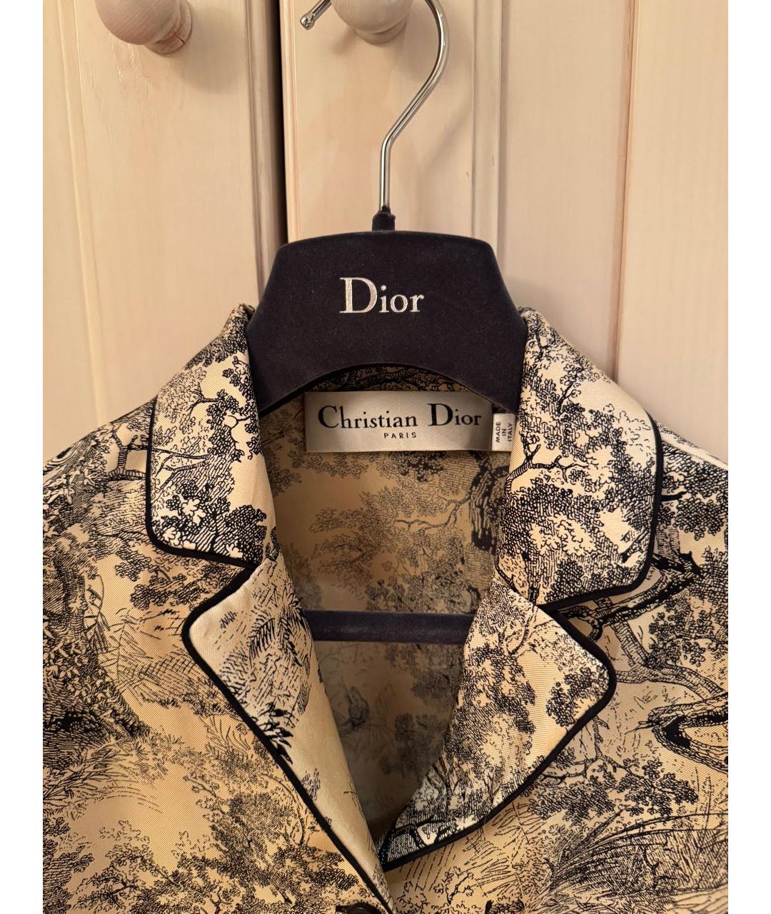 CHRISTIAN DIOR Шелковая пижама, фото 3
