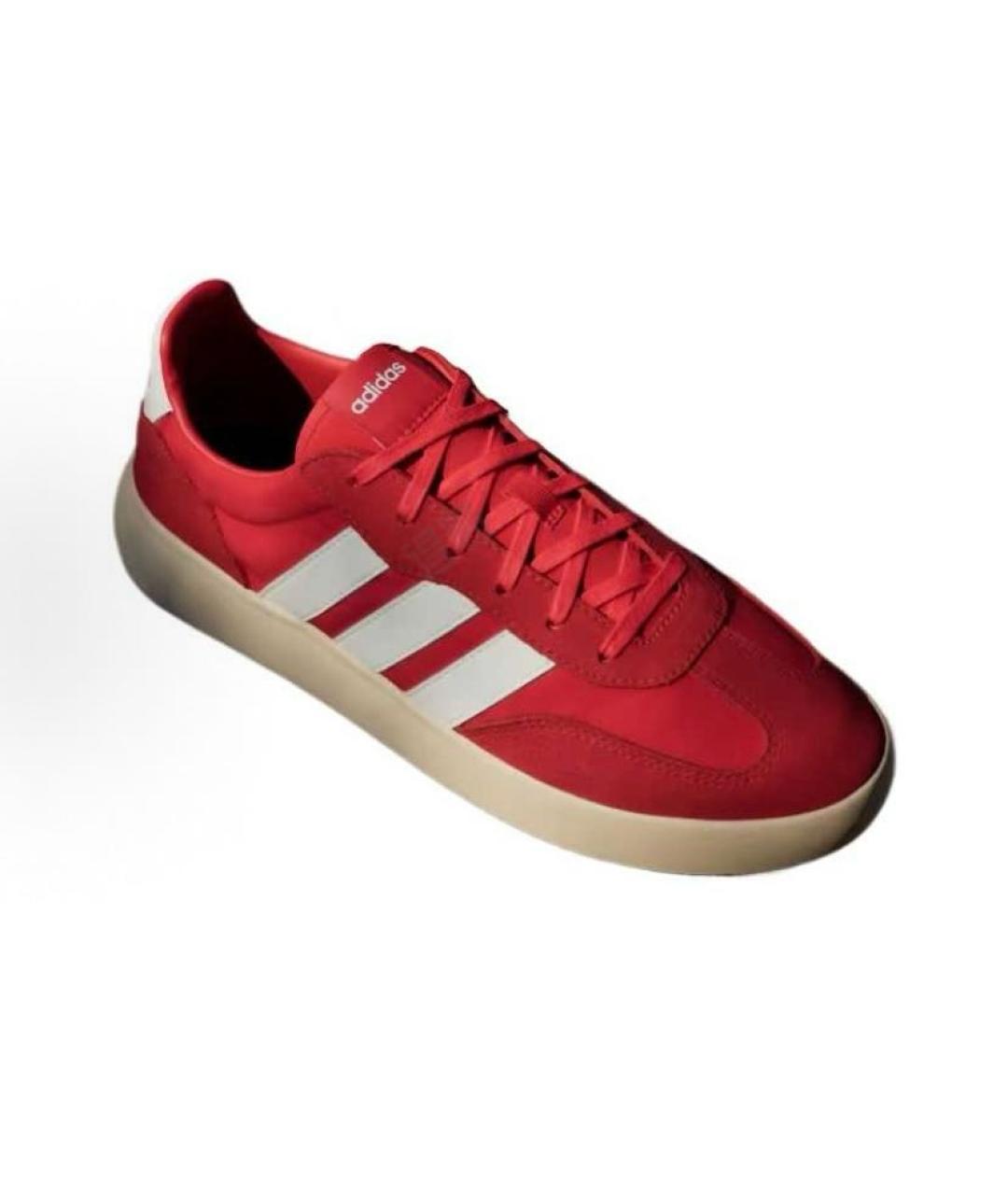ADIDAS Красные текстильные низкие кроссовки / кеды, фото 3