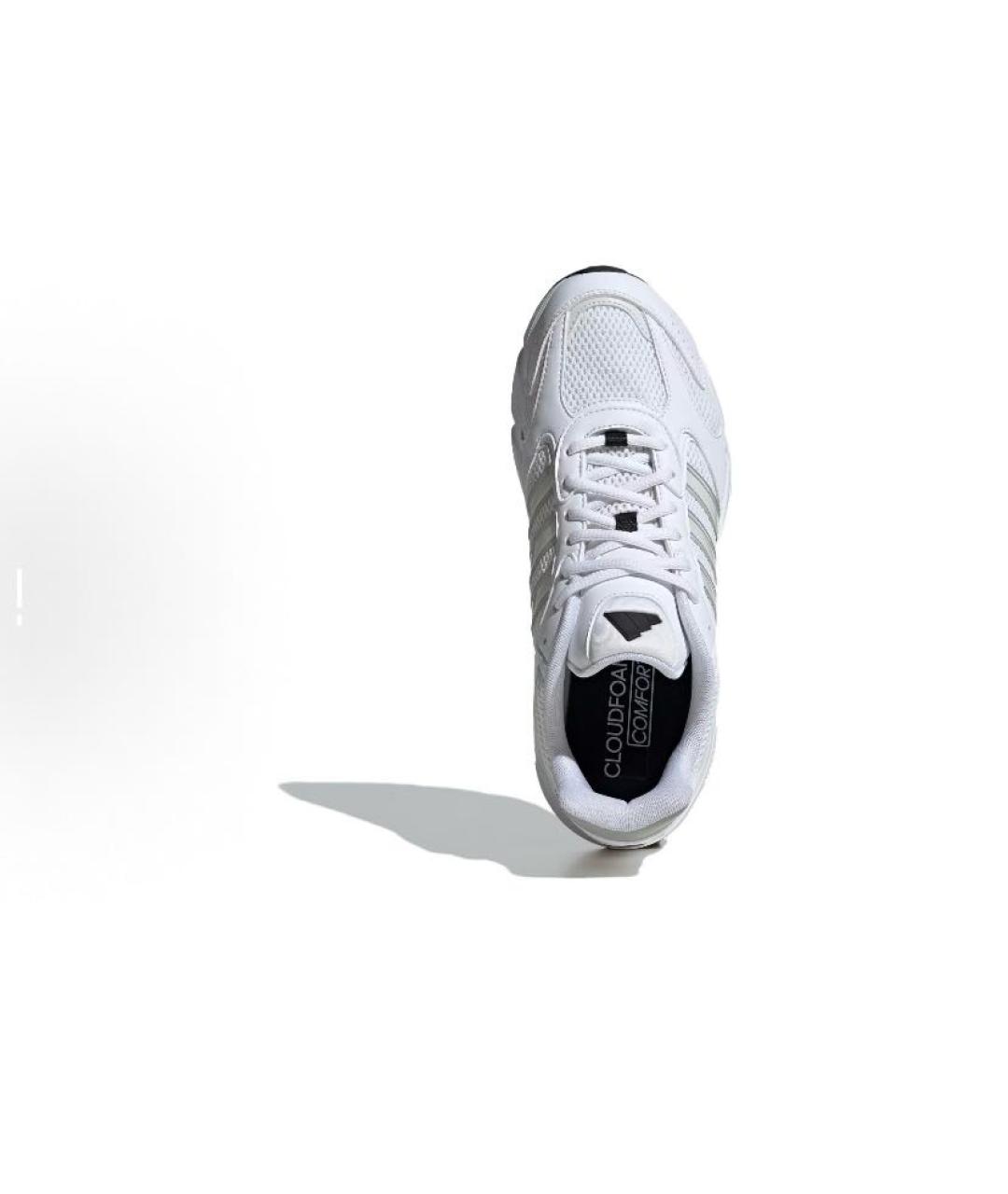 ADIDAS Белые текстильные низкие кроссовки / кеды, фото 4