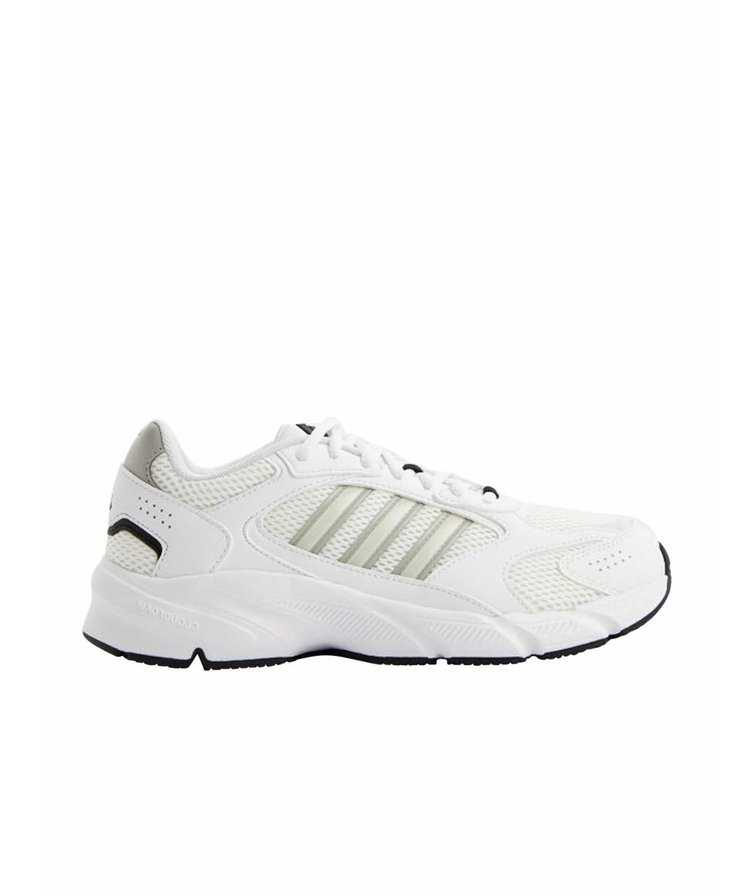 ADIDAS Белые текстильные низкие кроссовки / кеды, фото 1