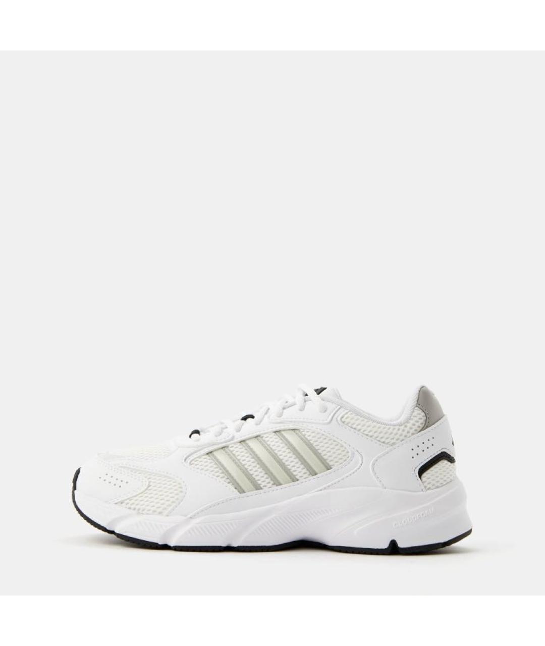 ADIDAS Белые текстильные низкие кроссовки / кеды, фото 6