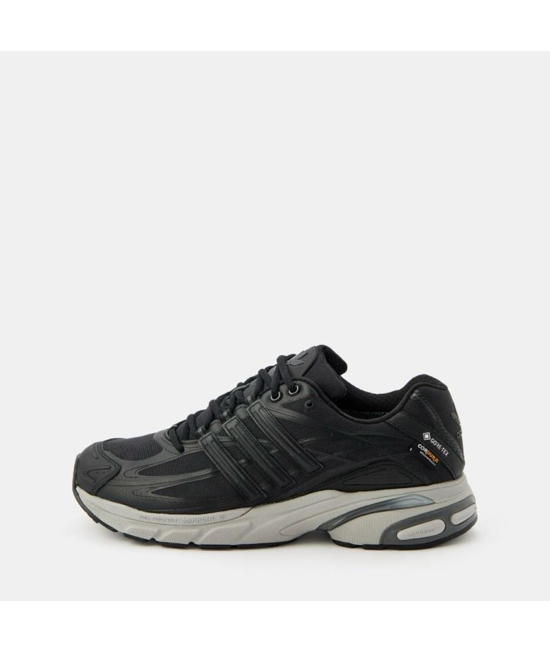 ADIDAS Черные текстильные низкие кроссовки / кеды, фото 7