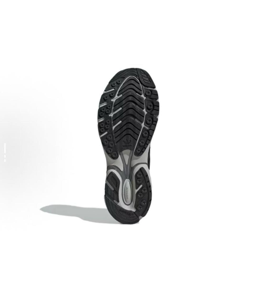 ADIDAS Черные текстильные низкие кроссовки / кеды, фото 6