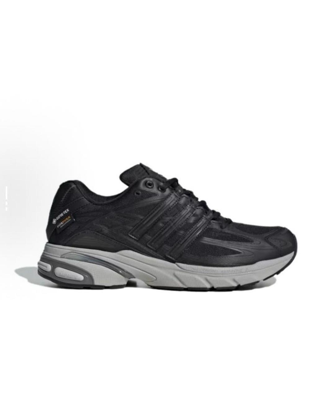 ADIDAS Черные текстильные низкие кроссовки / кеды, фото 2
