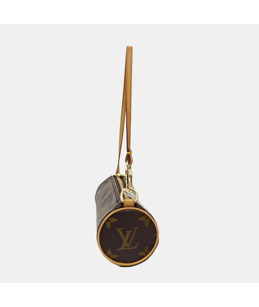 LOUIS VUITTON Коричневая сумка через плечо, фото 2