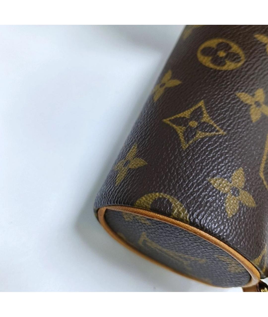 LOUIS VUITTON Коричневая сумка через плечо, фото 6