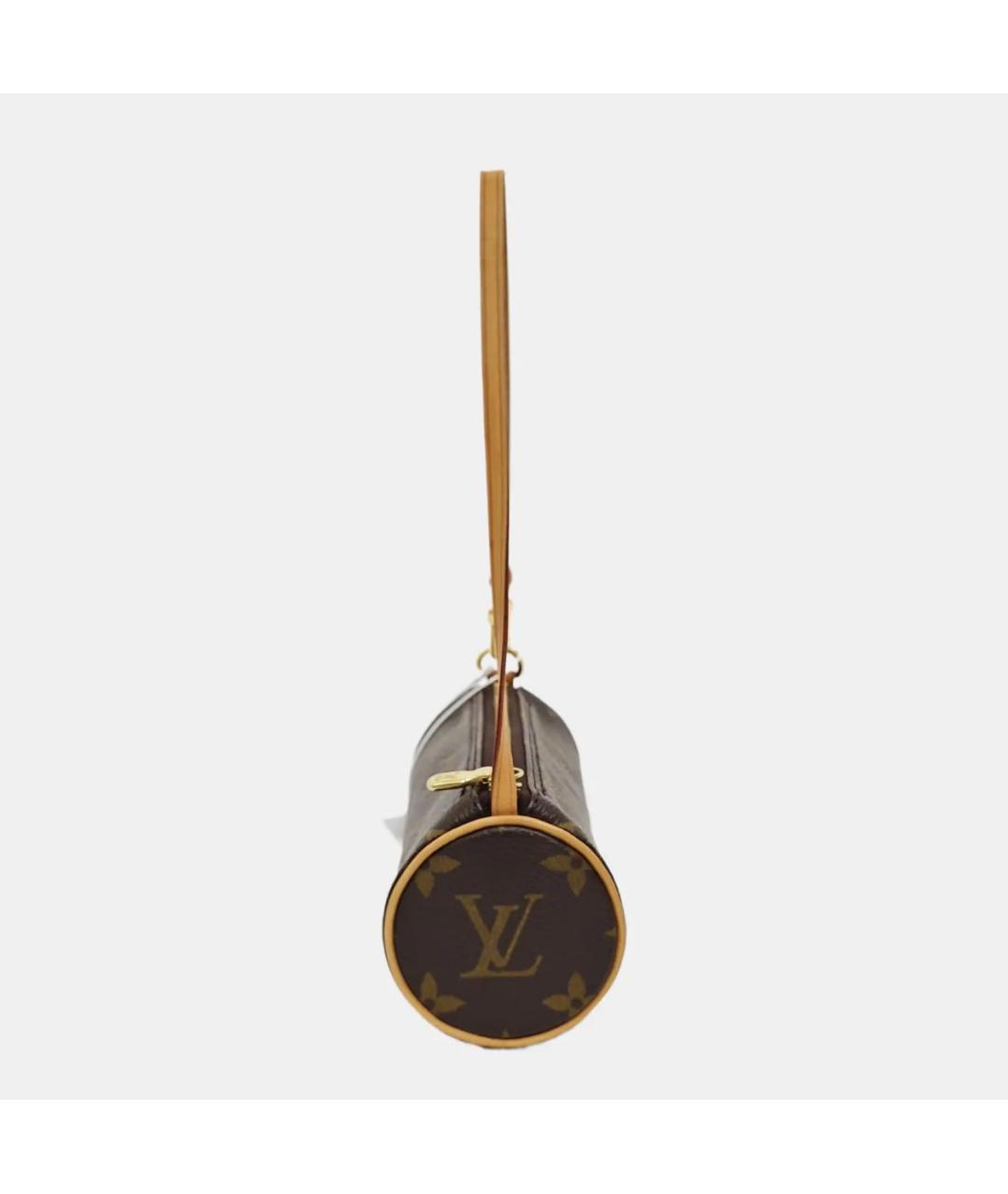 LOUIS VUITTON Коричневая сумка через плечо, фото 3