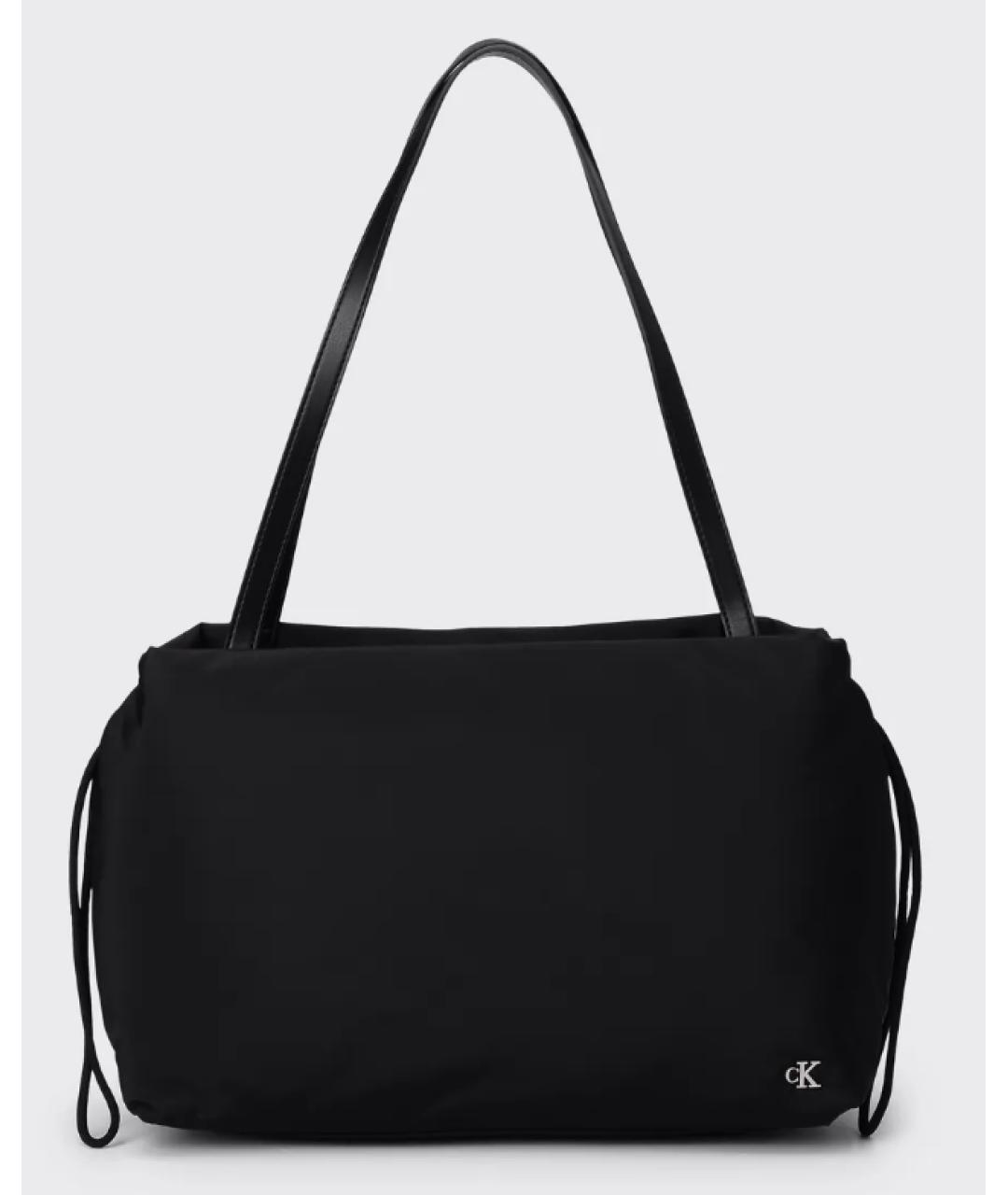 CALVIN KLEIN Черная дорожная/спортивная сумка, фото 3