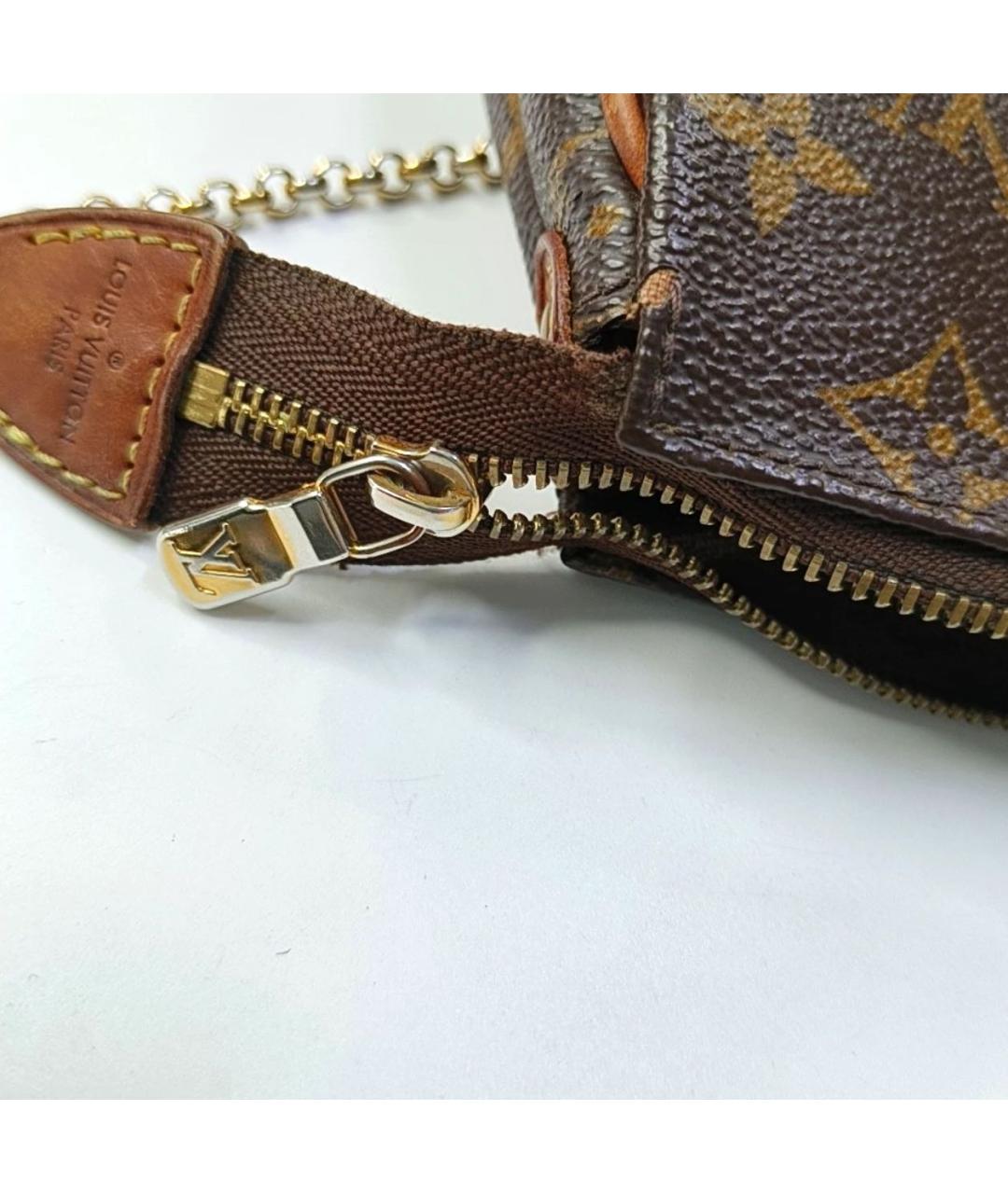 LOUIS VUITTON Коричневая сумка через плечо, фото 8