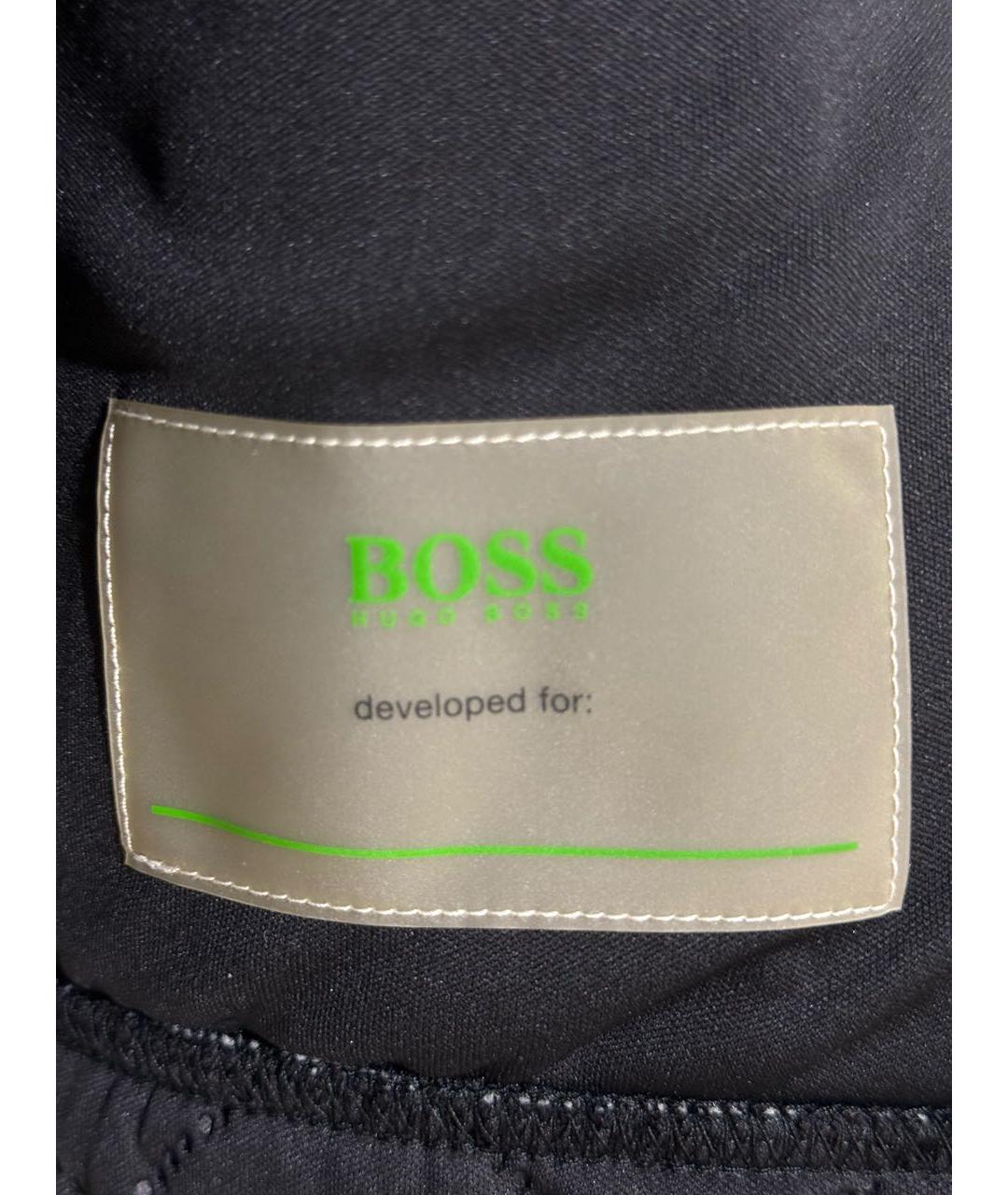 HUGO BOSS Черный полиэстеровый жилет, фото 7