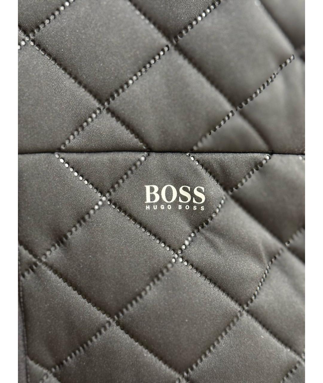 HUGO BOSS Черный полиэстеровый жилет, фото 3