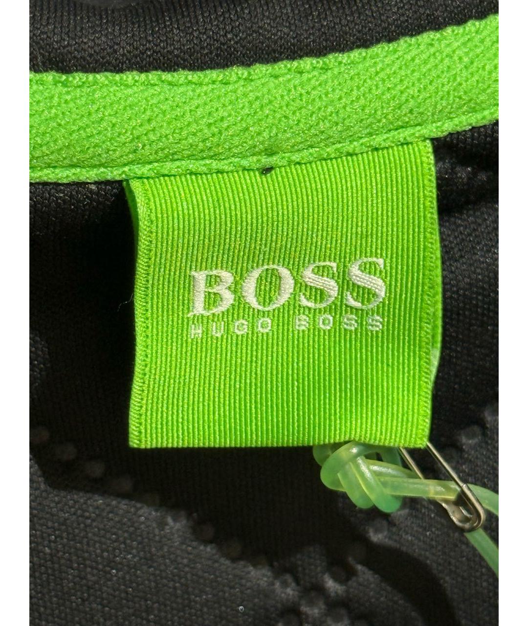 HUGO BOSS Черный полиэстеровый жилет, фото 6