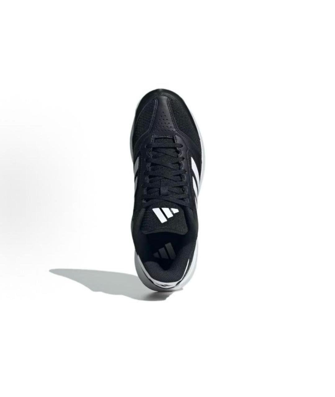 ADIDAS Черные текстильные низкие кроссовки / кеды, фото 6