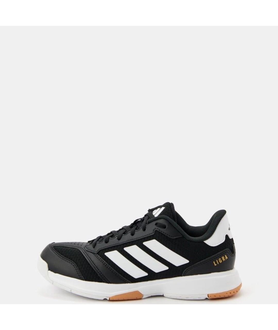 ADIDAS Черные текстильные низкие кроссовки / кеды, фото 2