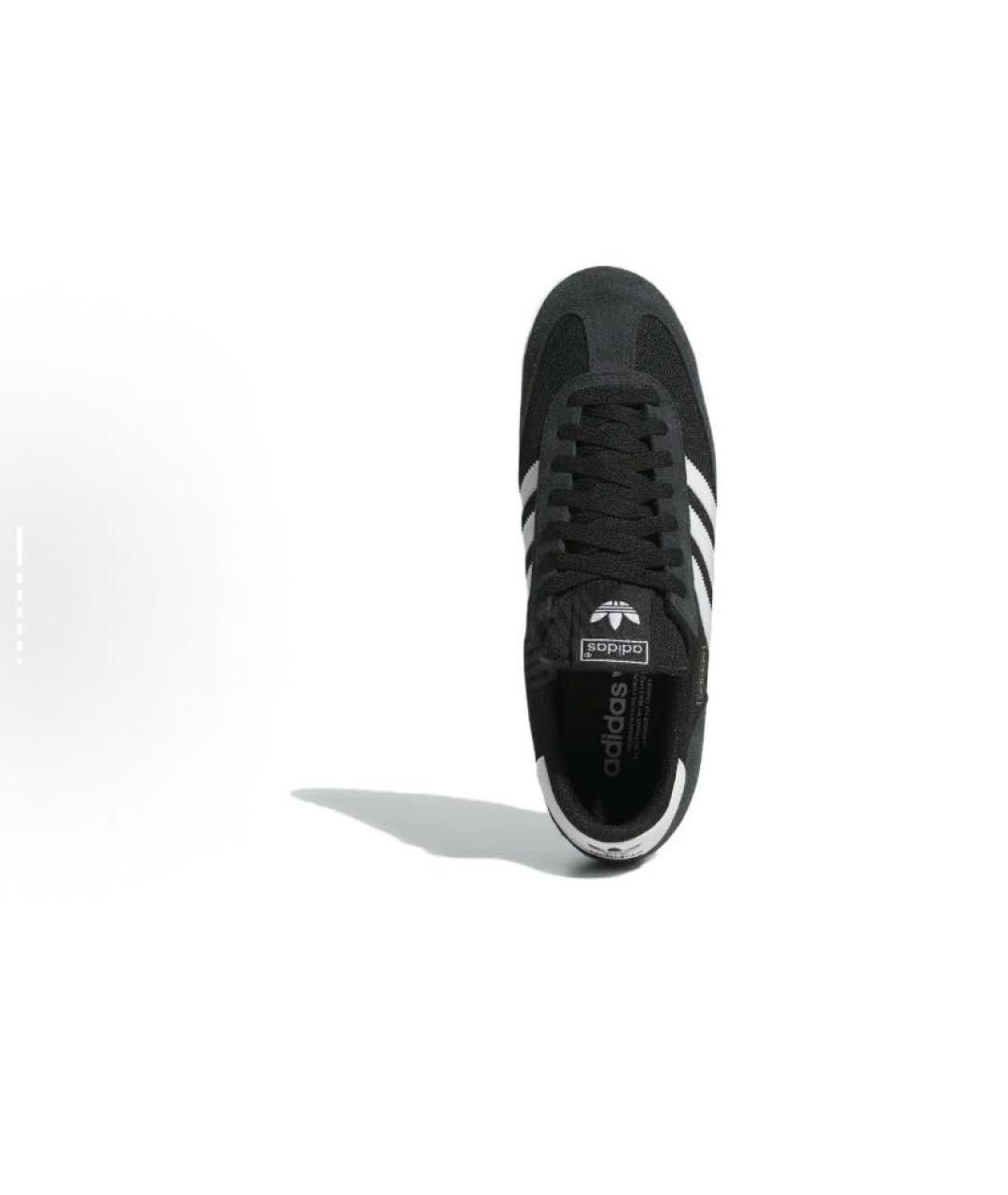 ADIDAS Черные текстильные низкие кроссовки / кеды, фото 6