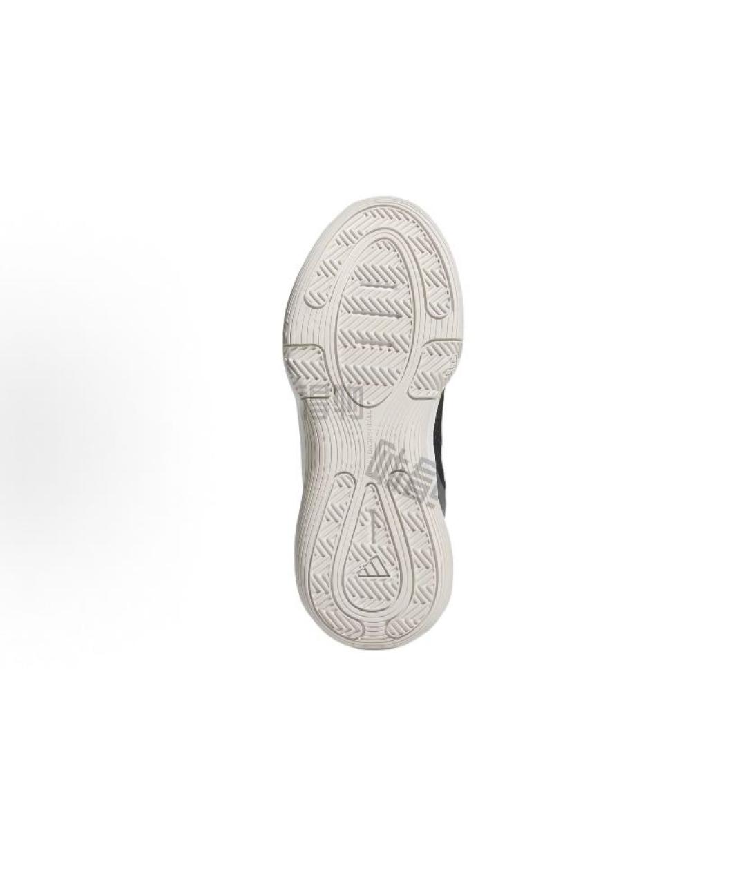 ADIDAS Черные текстильные низкие кроссовки / кеды, фото 6