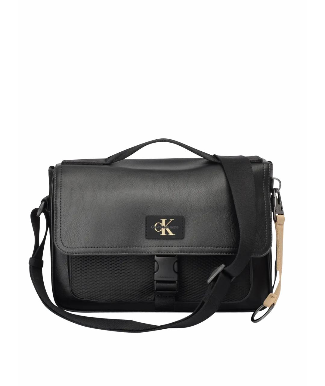 CALVIN KLEIN Черная сумка на плечо, фото 1