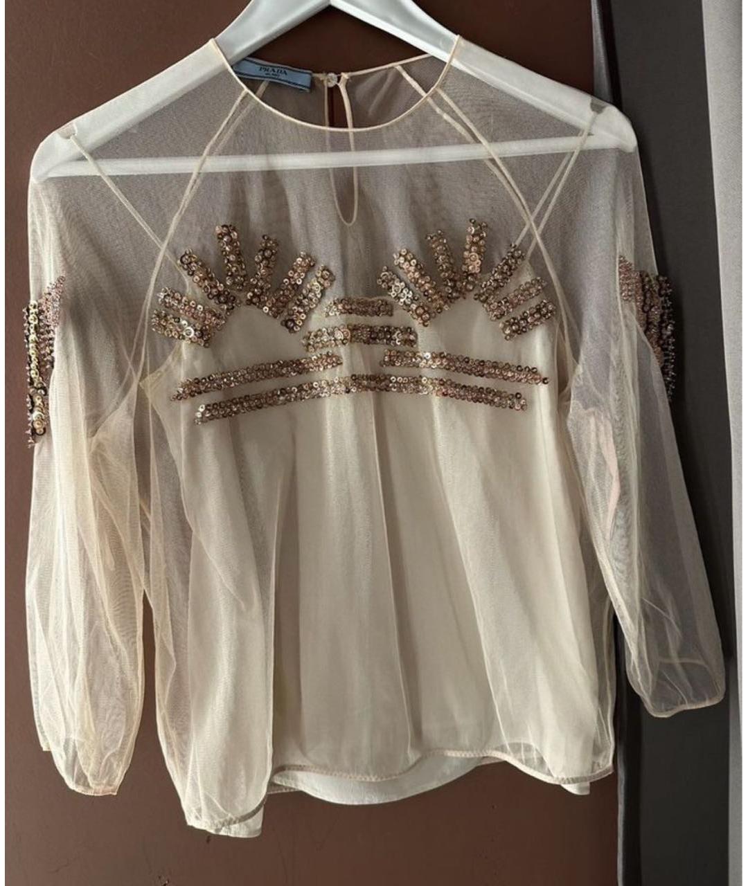 PRADA Мульти блузы, фото 5