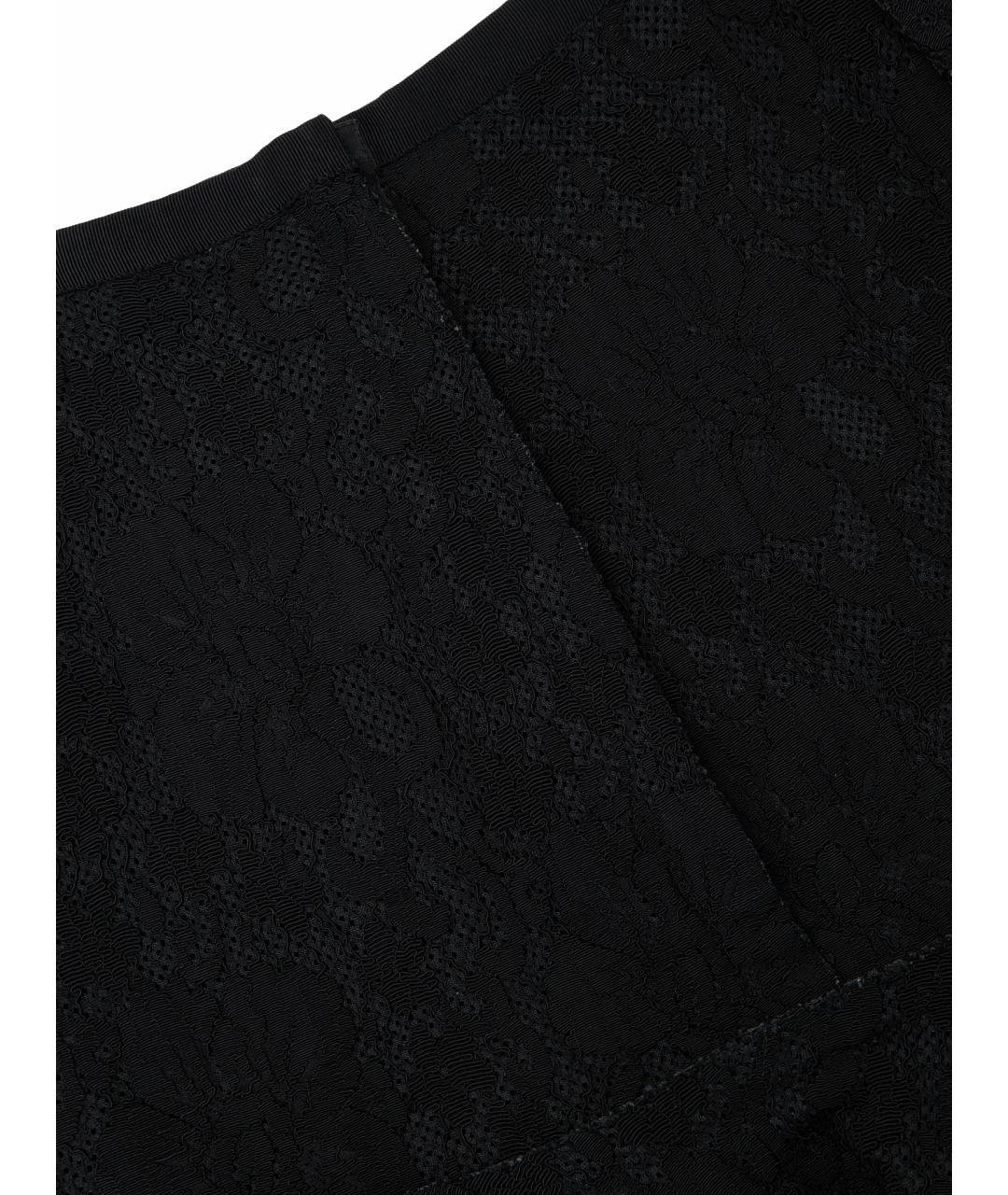 LANVIN Черная юбка мини, фото 8