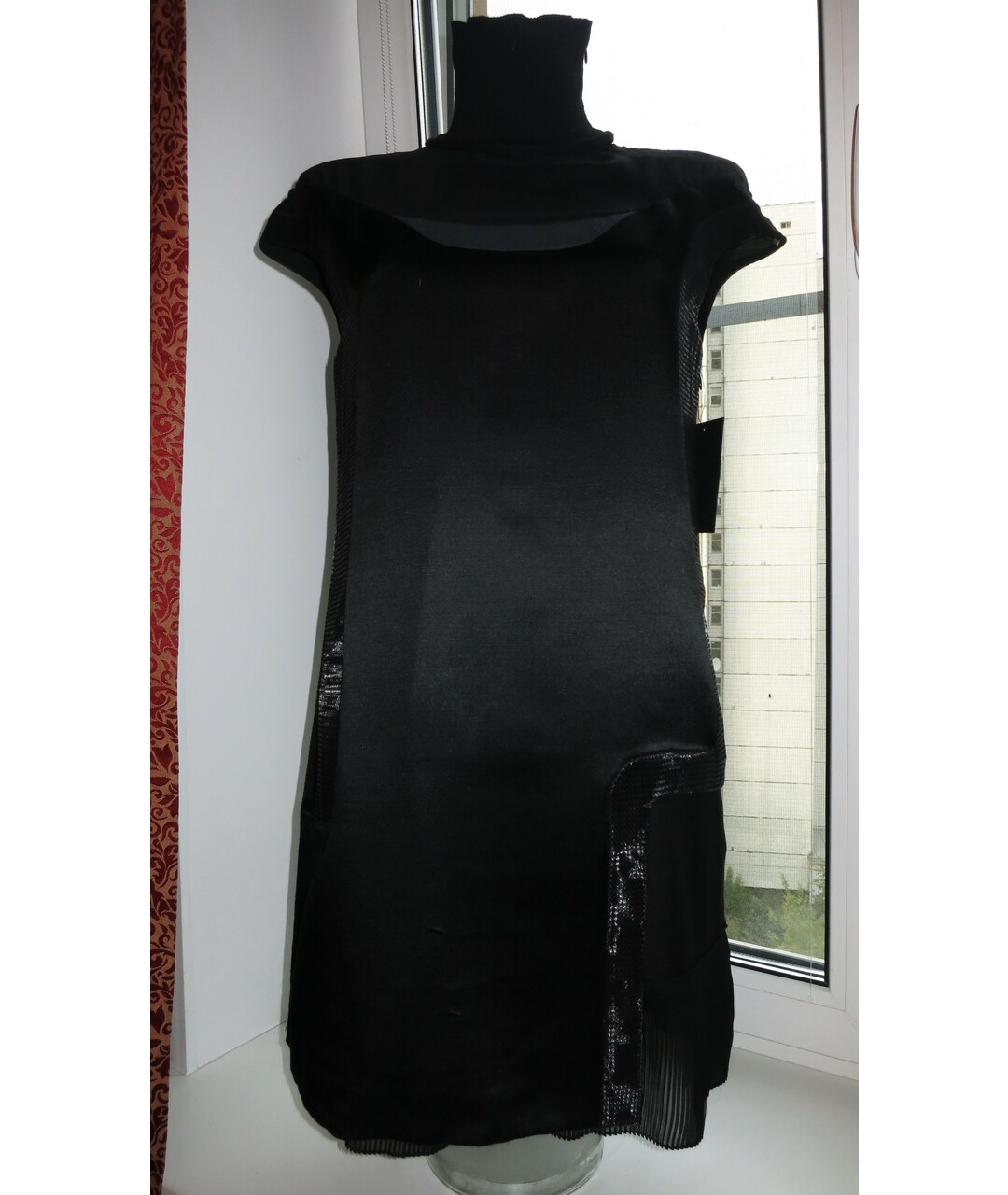 UNDERCOVER Черное шерстяное повседневное платье, фото 8