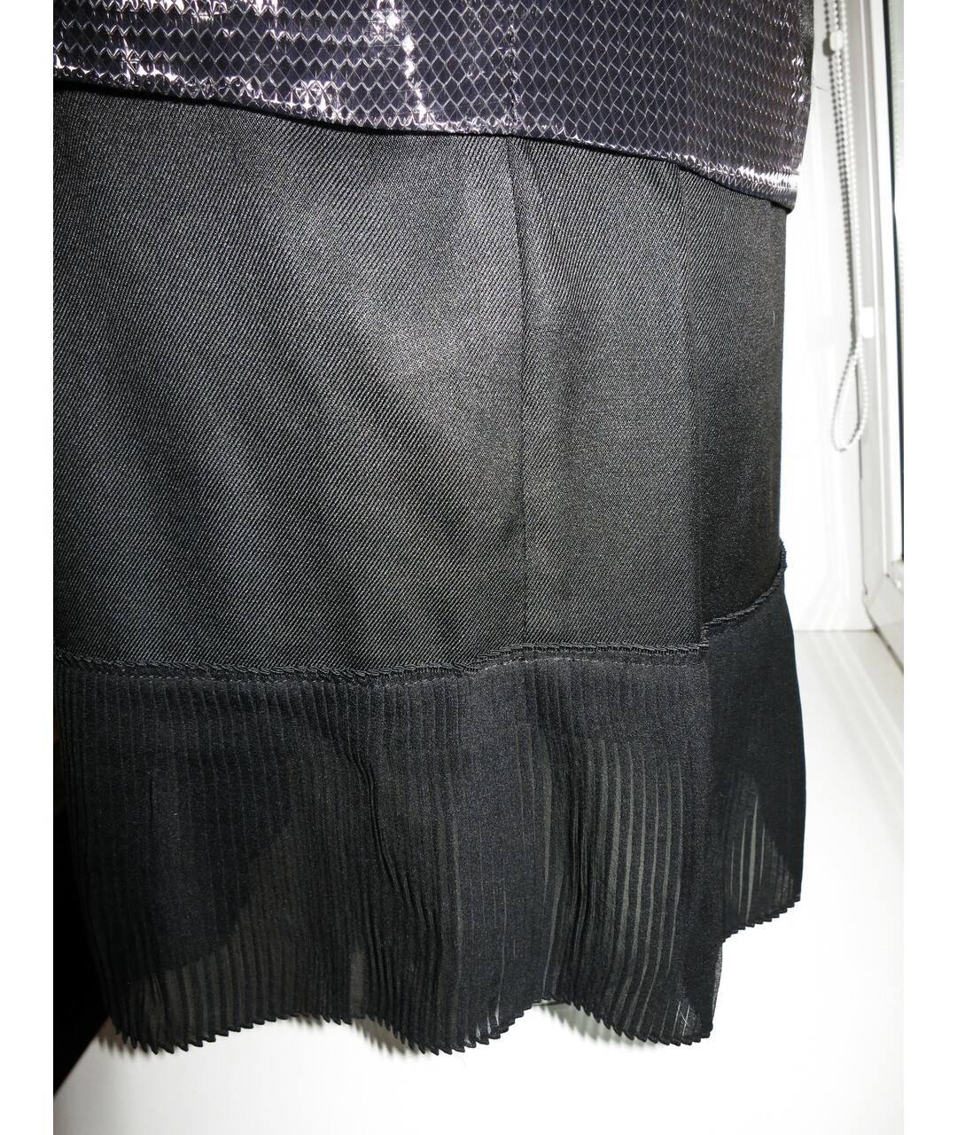 UNDERCOVER Черное шерстяное повседневное платье, фото 5