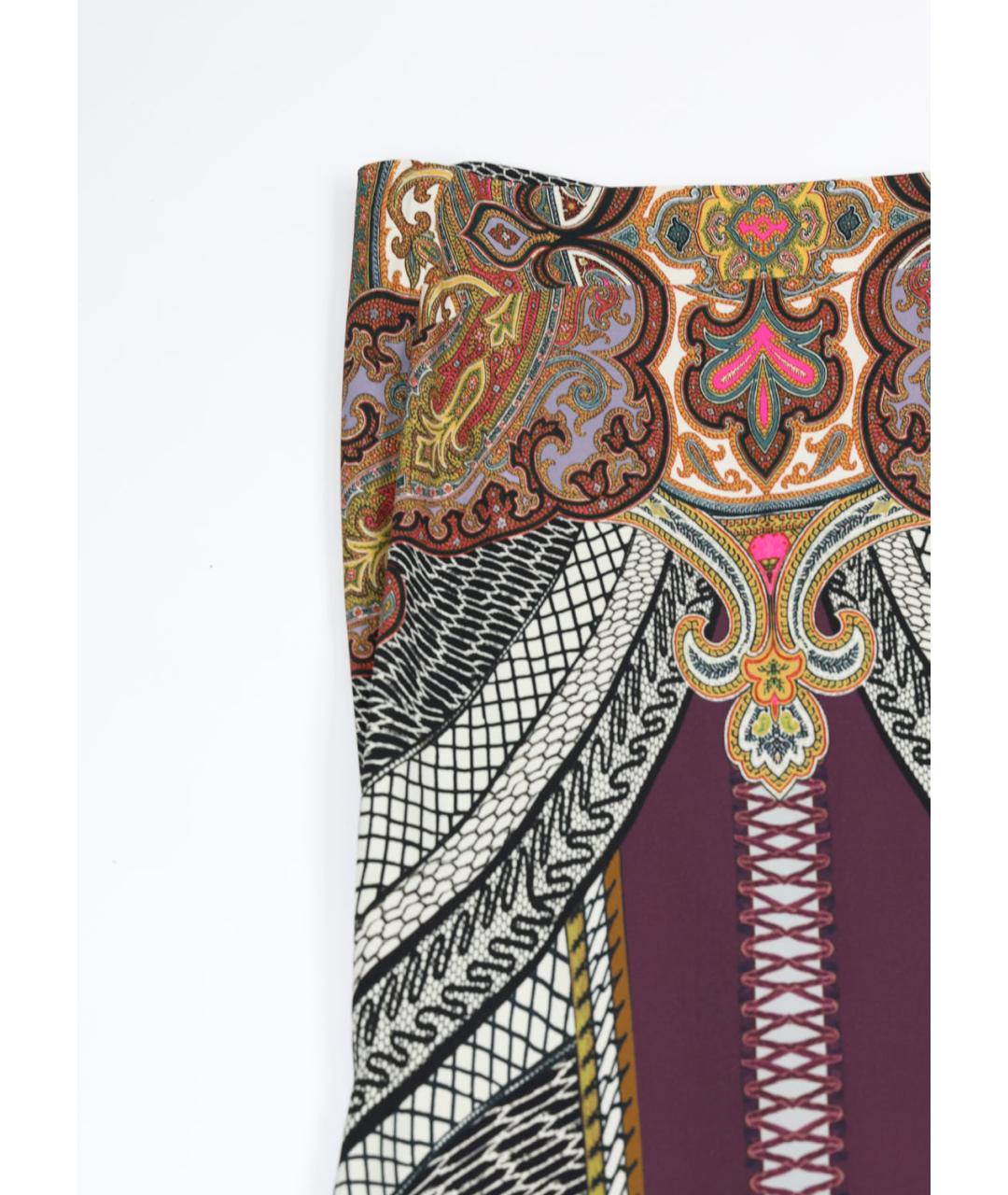 ETRO Мульти вискозная юбка макси, фото 5
