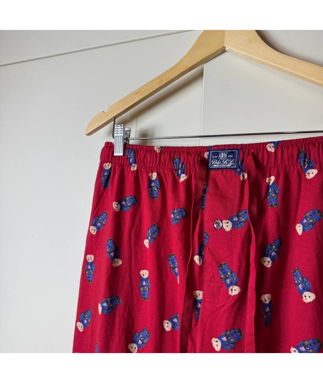 RALPH LAUREN Красные брюки чинос, фото 5