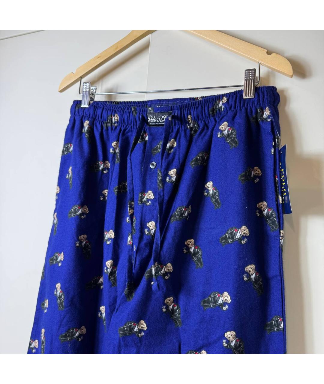 RALPH LAUREN Синие брюки чинос, фото 5