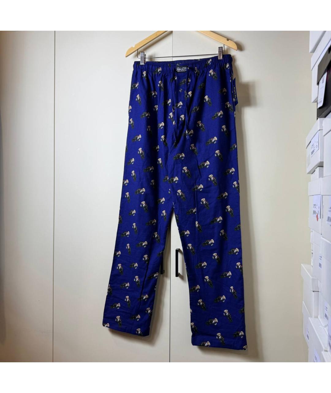 RALPH LAUREN Синие брюки чинос, фото 2