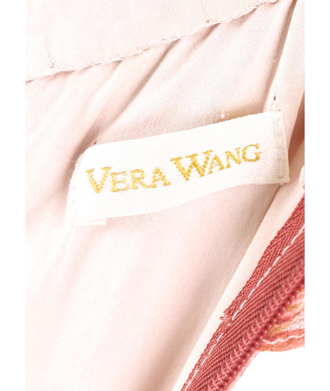 VERA WANG Мульти шелковый сарафан, фото 3