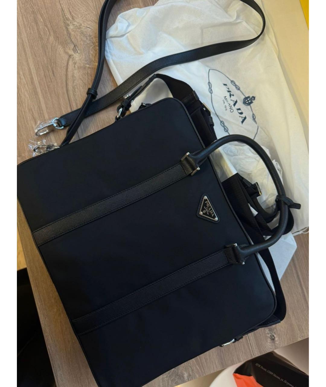 PRADA Черная сумка на плечо, фото 6