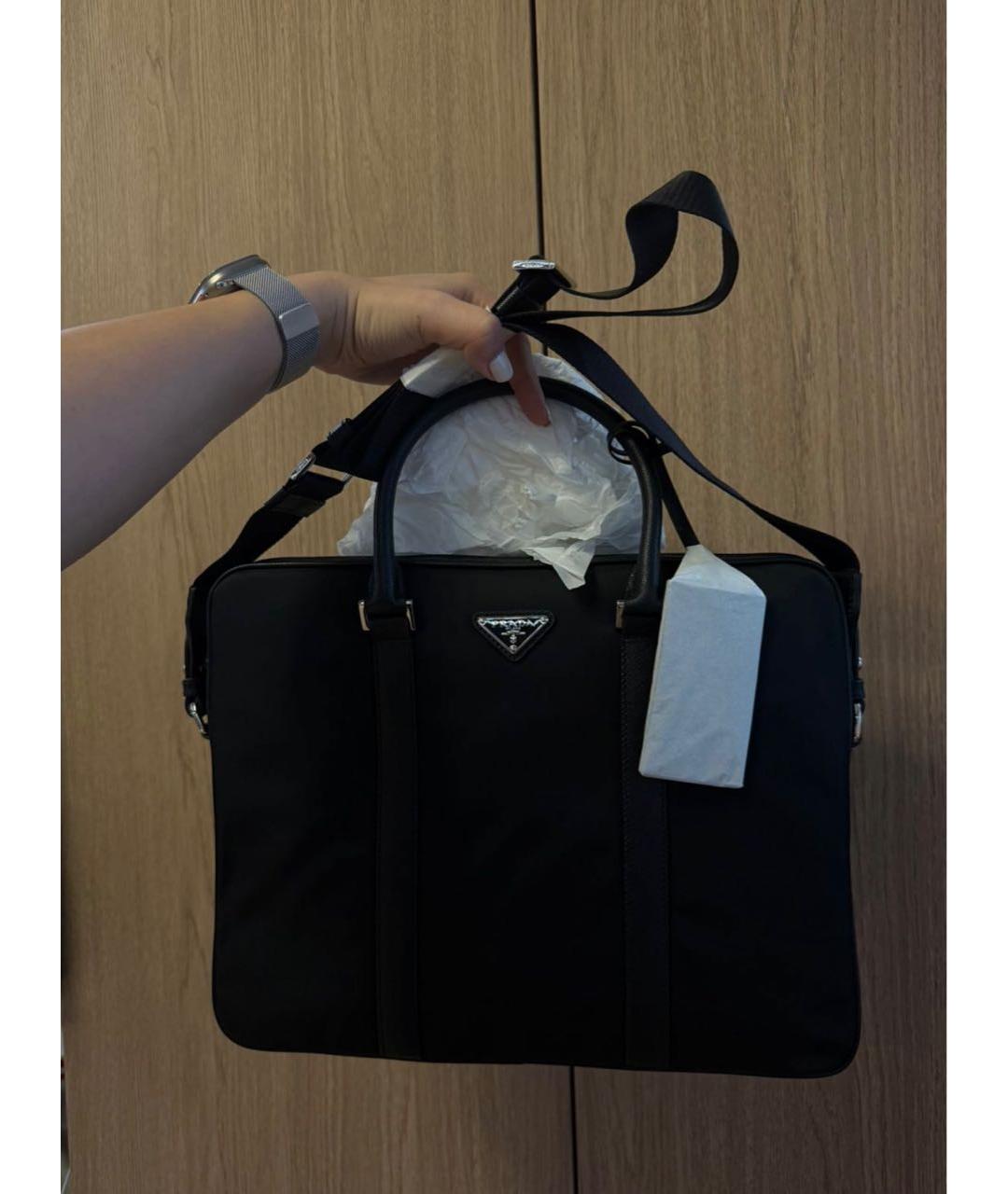 PRADA Черная сумка на плечо, фото 7