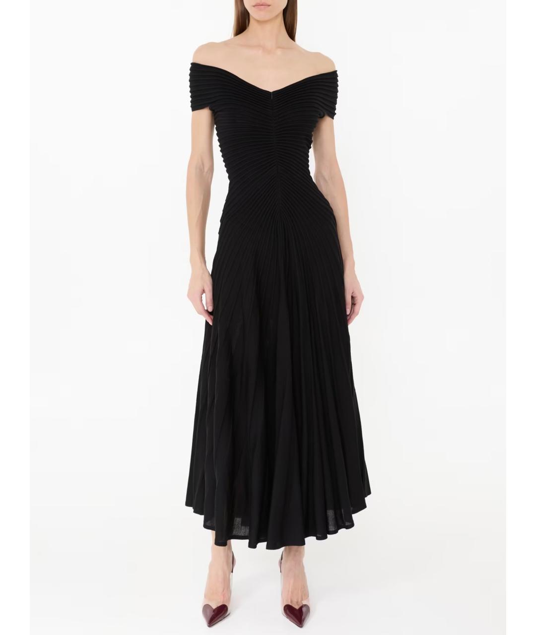 ALAIA Черное коктейльное платье, фото 8