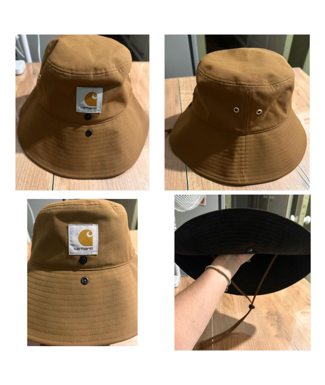 CARHARTT Коричневая хлопковая панама, фото 6