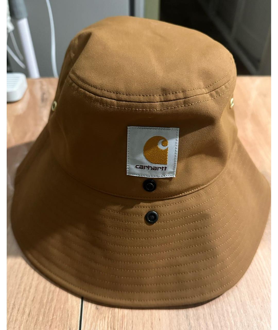 CARHARTT Коричневая хлопковая панама, фото 8