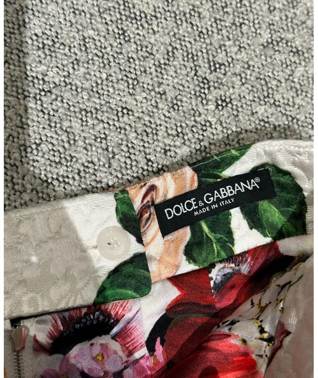 DOLCE&GABBANA Мульти юбка мини, фото 2