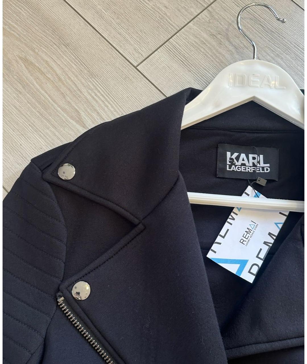KARL LAGERFELD Черная куртка, фото 2